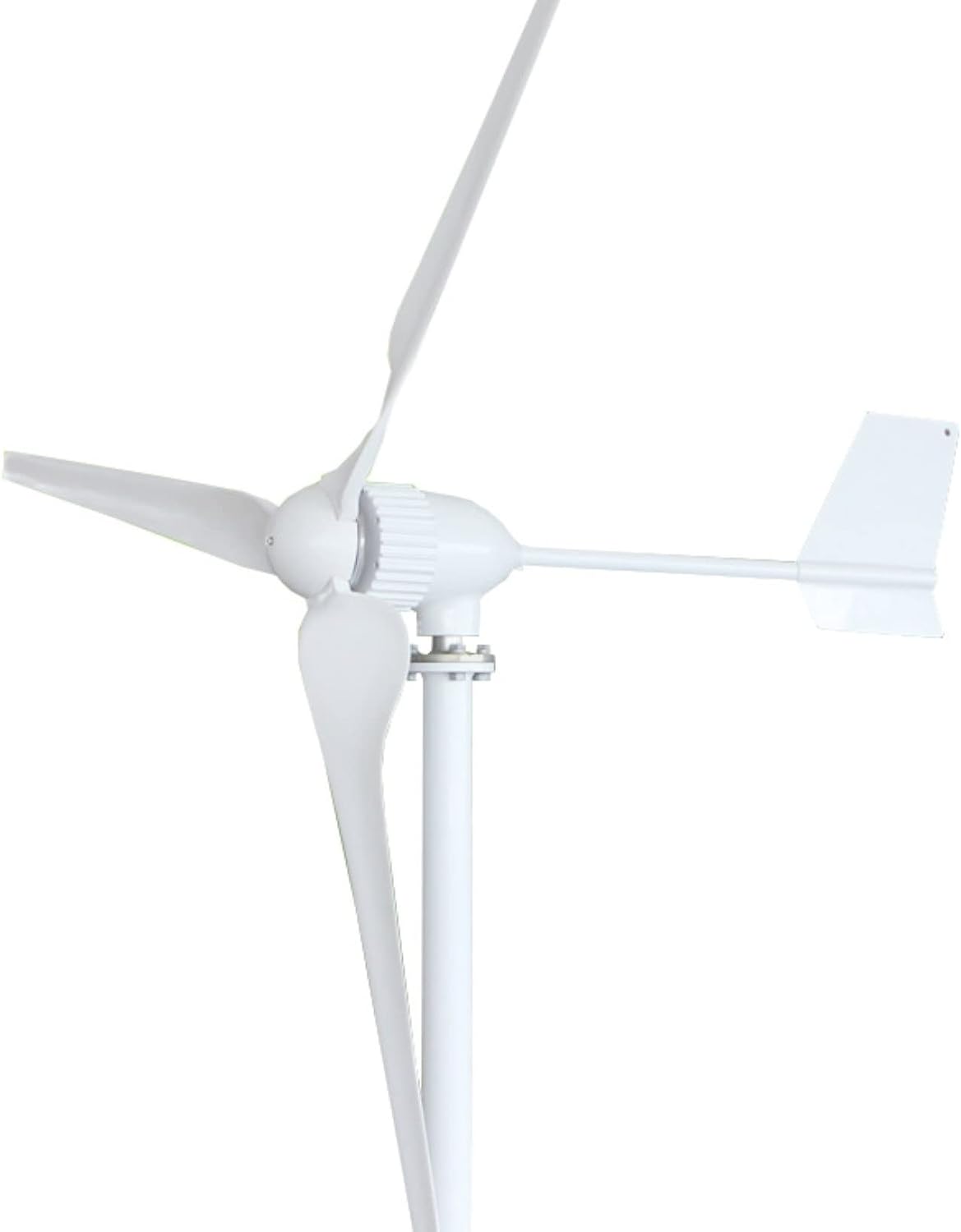 Wind Turbine Generator,24V Wind Turbine Kit,800W Wind Power Generator 3 Blades Auto Adjust Windward Direction Suitable(Not Included Mast)