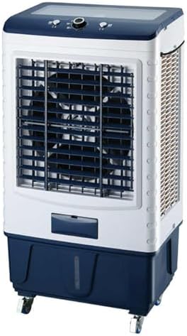 Portable Air Conditioners, Evaporative Air Cooler with 3 Speeds and 4 Wheels, 3-in-1 Swamp Cooler for Home Office Outdoors