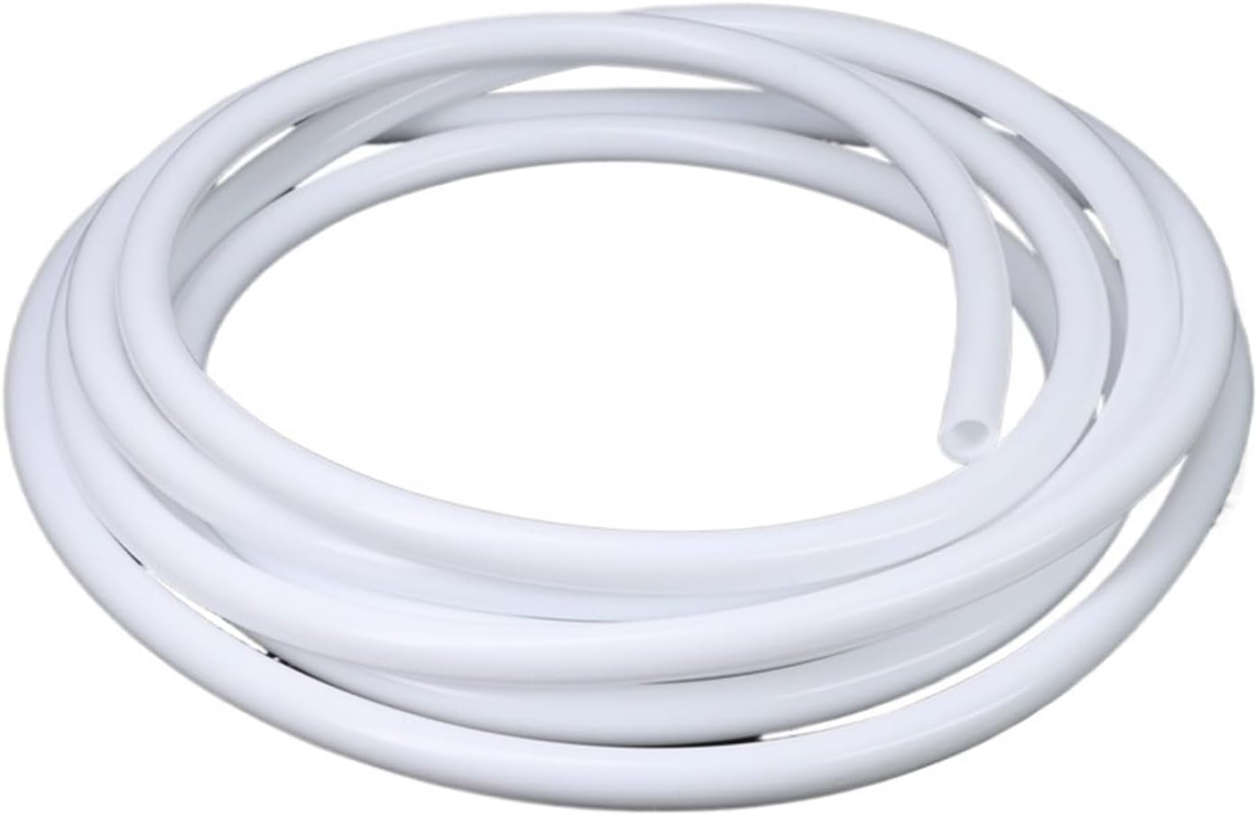 Revive Furniture 1~10m Silicone Tube White Flexible Aquarium Air Irrigation Pipes Water Connector Garden Hoses Food Grade Rubber Hose(10 meters,ID 14mm x OD 18mm)