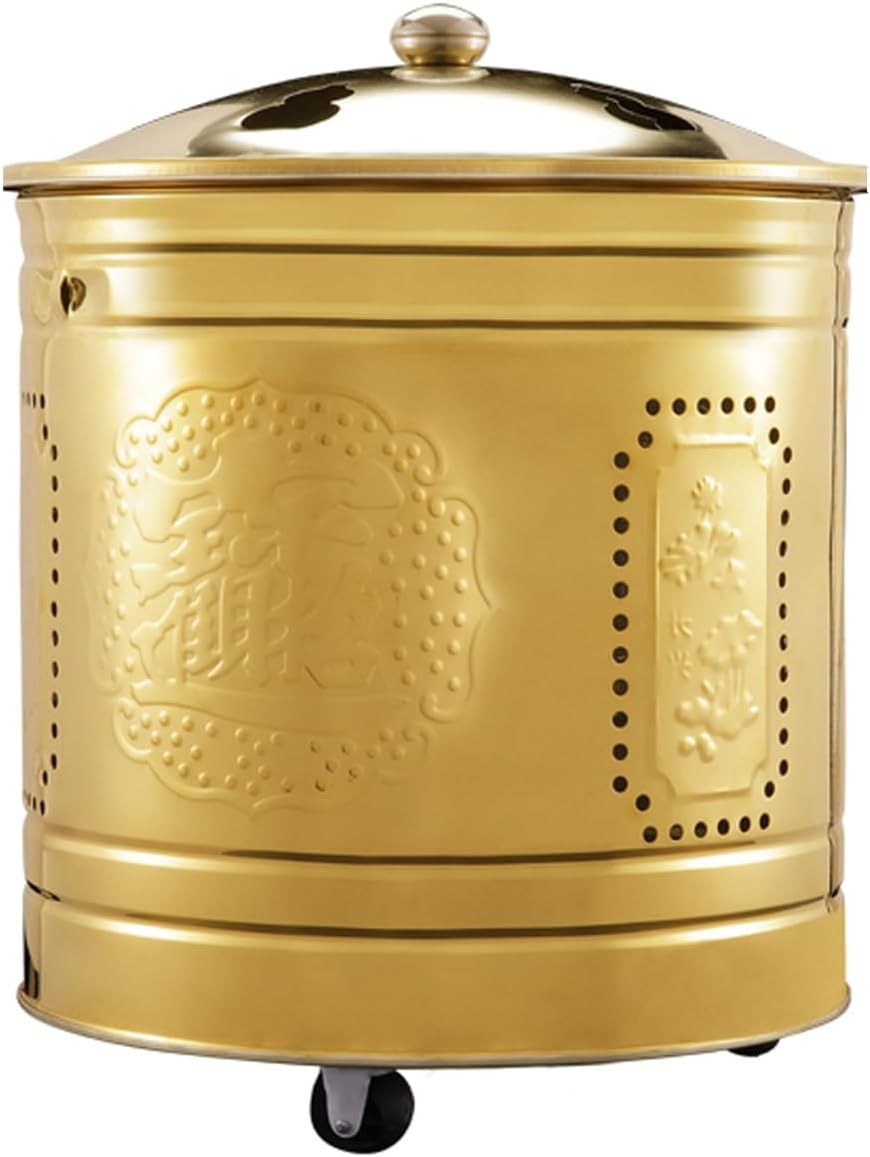 Garden waste incinerator，Stainless Steel Burn Barrel，waste incinerator，Stainless Steel Burn Barrel, Outdoor Fire Pits With anti-scalding handle,burn barrel trash，Fire Pit With liner ，outdoor, park(46.