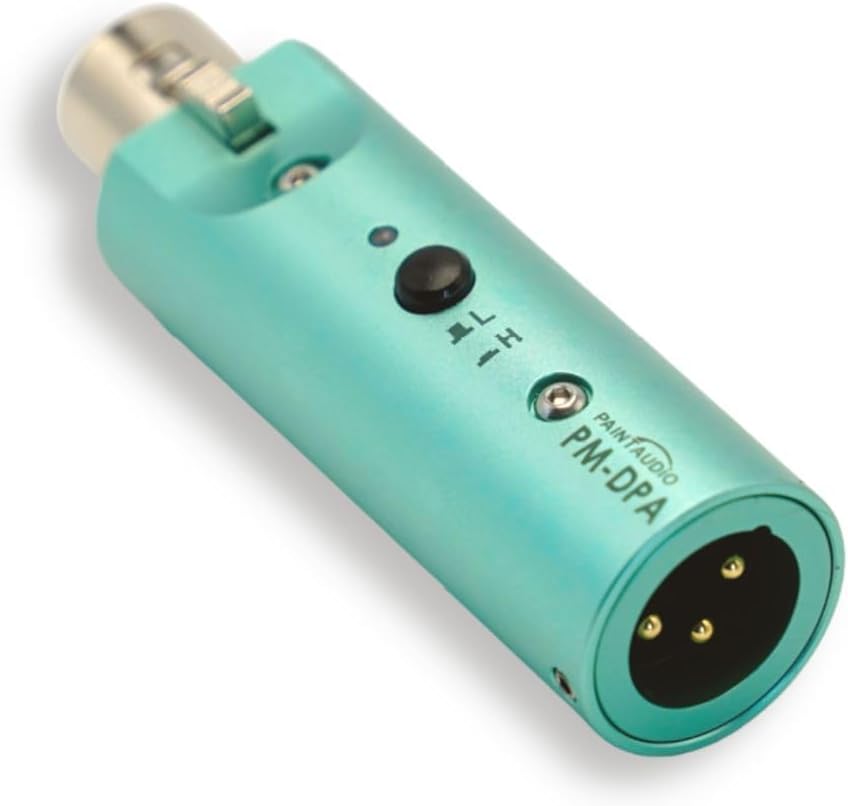PaintAudio XLR Dynamic Microphone Pre-amp with Phantom Power Supply