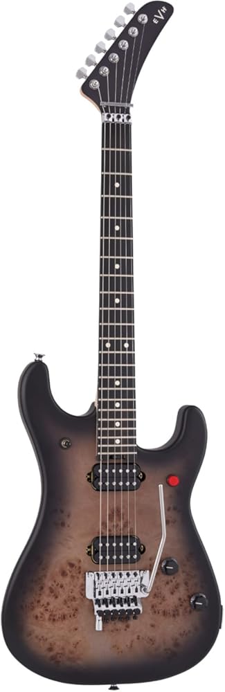 EVH 5150 Series Deluxe Poplar Burl Electric Guitar - Black Burst