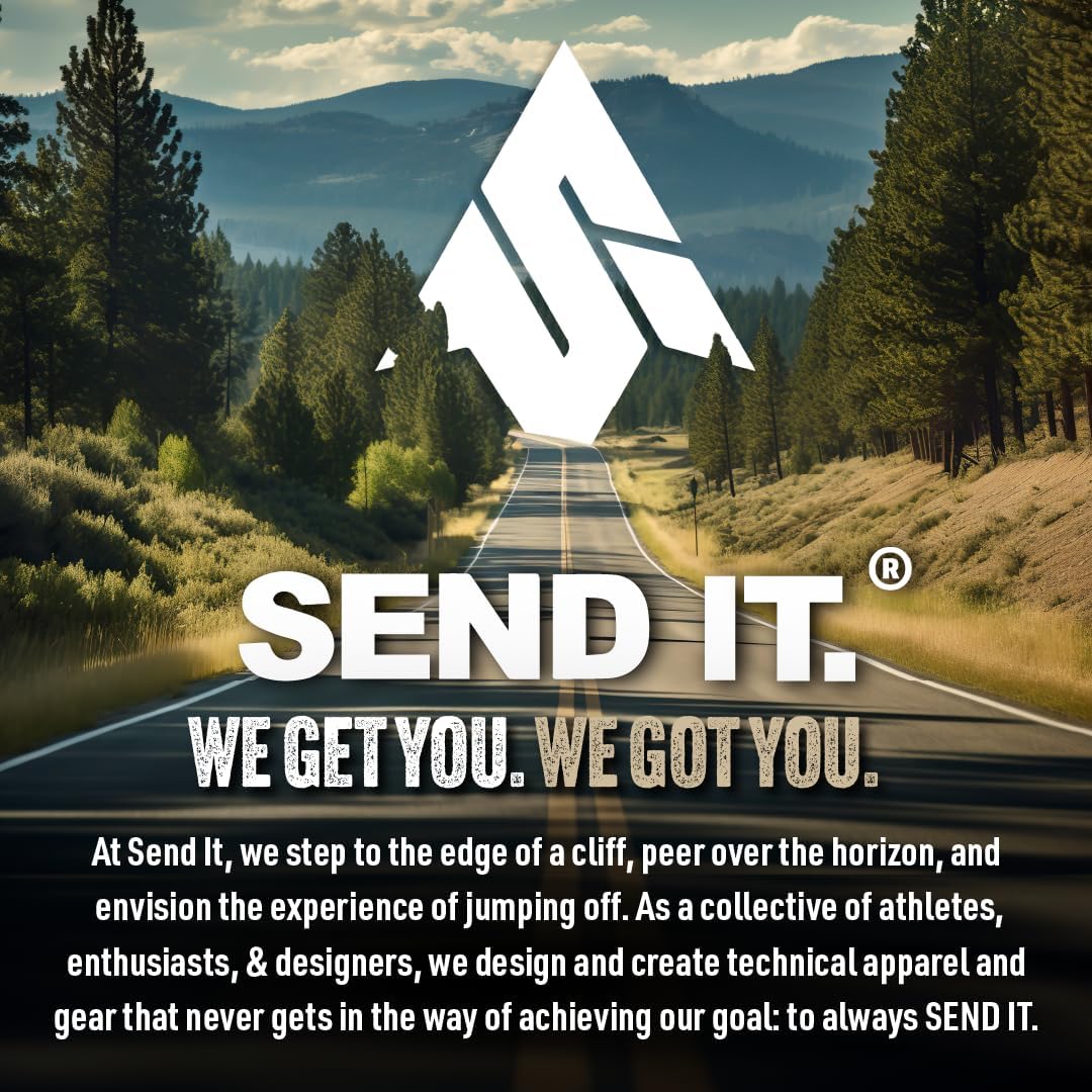 Send It. High Roller Tailgate Bike Pad V2 - Truck Accessories for Mountain Bikers, BMX, Ebikes & More (Full Size)