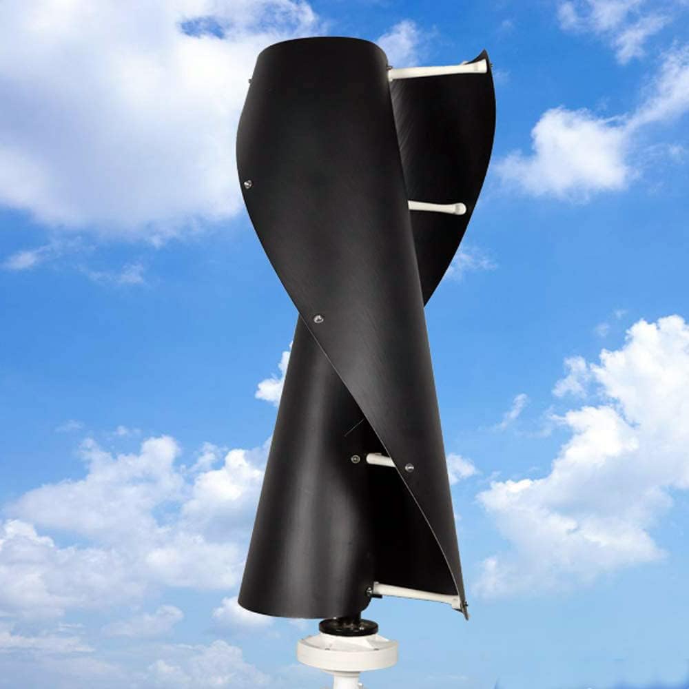 600W Vertical Wind Turbine, 3 Phase Vertical Axis Coreless Wind Power with Controller Permanent Magnet Generator (24V 48V)