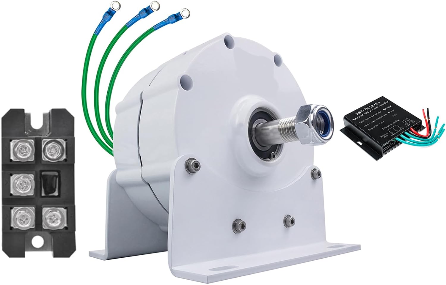 15000W Gearless Permanent Magnet Generator Turbine 600 RPM 12V 24V 48V 220V Wind Turbine Generator for Water Conservancy and Wind Power Household