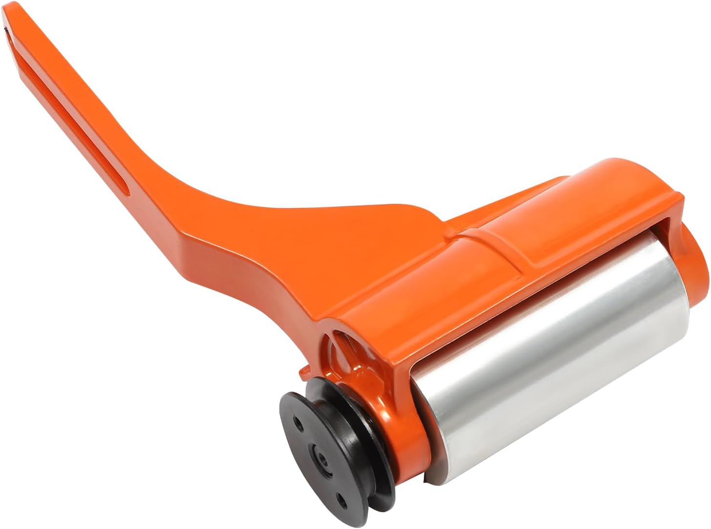 Log Peeler, Chainsaw Log Debarker Integrated Aluminum Debarking Tool Efficient Wood Debarking Tool for as Chainsaw Attachment Timber Processing (Orange)