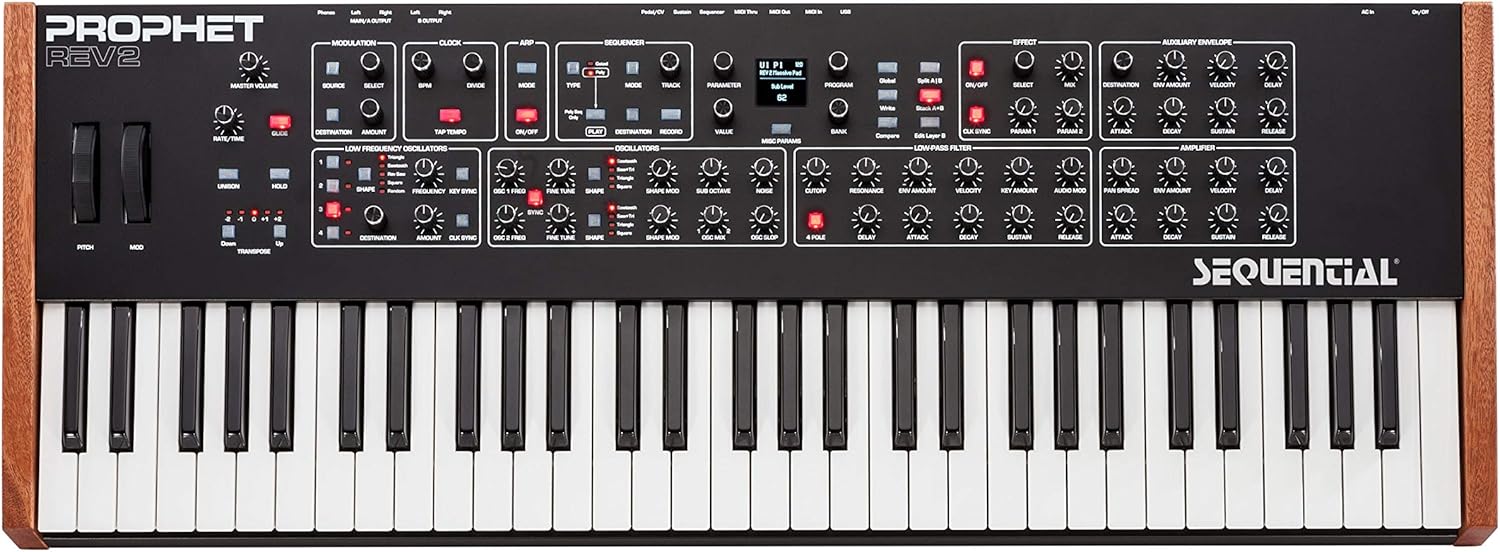 Dave Smith Instruments Prophet Rev2-08 8-Voice Polyphonic Analog Synthesizer