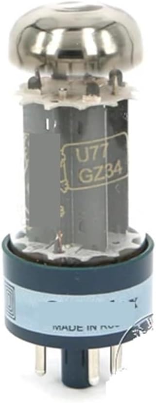 GZ34 Tube U77 Replaces 5AR4/274B/5U4G Vacuum Tube Precision Matching Suitable for Amplifier(2 pcs)