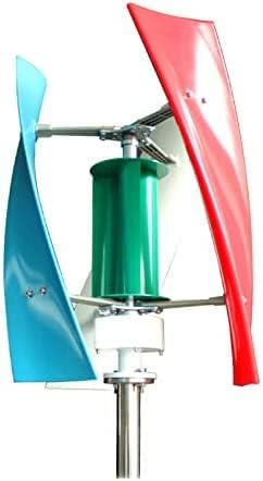 Vertical Wind Power Turbine Generator,9000W 3 Blades Vertical Axi Wind Turbines+ Wind Controller, for Home Horizontal Wind Turbines