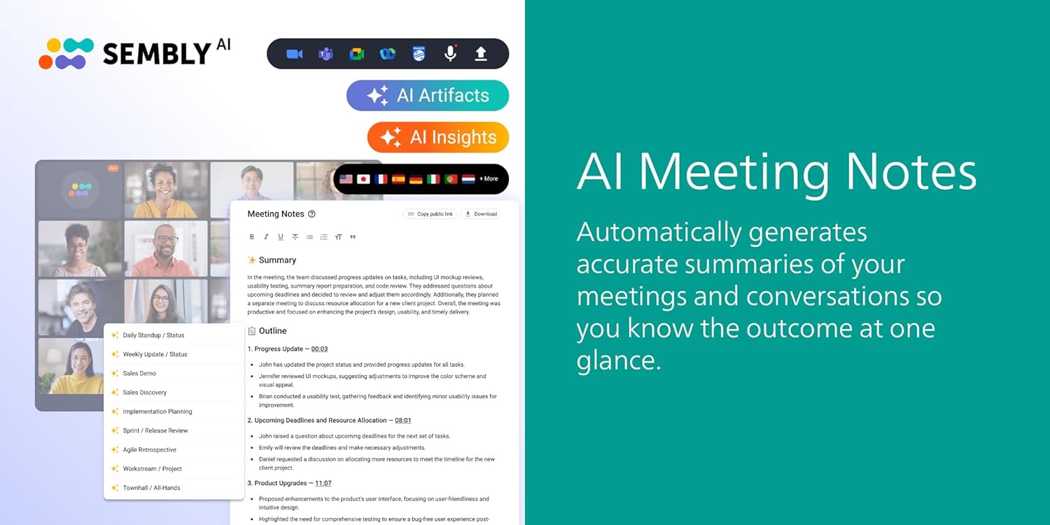 Philips VoiceTracer DVT6115 Music Recorder with Sembly AI Speech-to-Text Software Trial