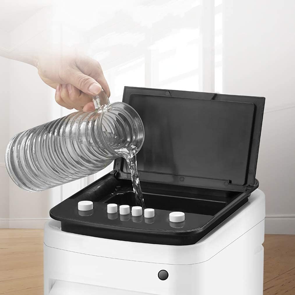 Air Cooler for Home Office Air Conditioner Portable,Compact Air Circulator,Mobile Cooling Fan,Space Air Cooler,Super Quiet Evaporative Coolers,3-Speed Setting Air Conditioner,Energy Efficient Conditi