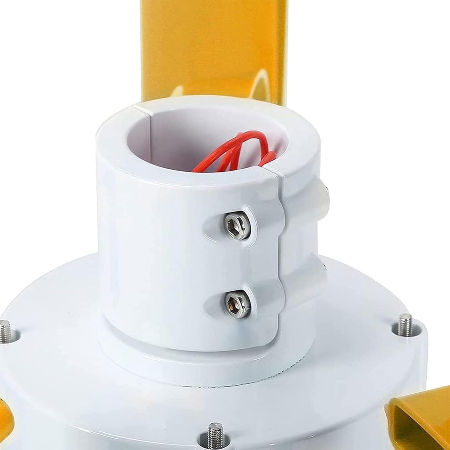 1000W 12V/24V/48V Wind Turbine, 5-Blade Lantern Vertical Axis Wind Generator with MPPT Controller for Hybrid Wind Solar System Red Lantern Small Wind Turbine (24, Volts)