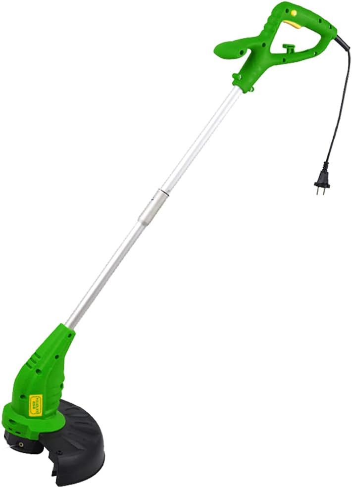 Household Electric Lawn mowers and Trimmers-Lightweight Telescopic Lawn Mowers Multi-Angle Adjustment Foldable 500W High-Power Motor