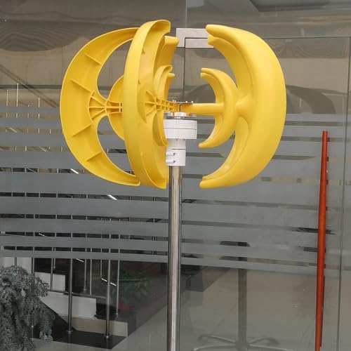 6000W Wind Turbine Generator for Home - Low RPM Magnetic Levitation Windmill with Controller, 24V Eco-Friendly Electricity Generator for Sustainable Energy Solutions