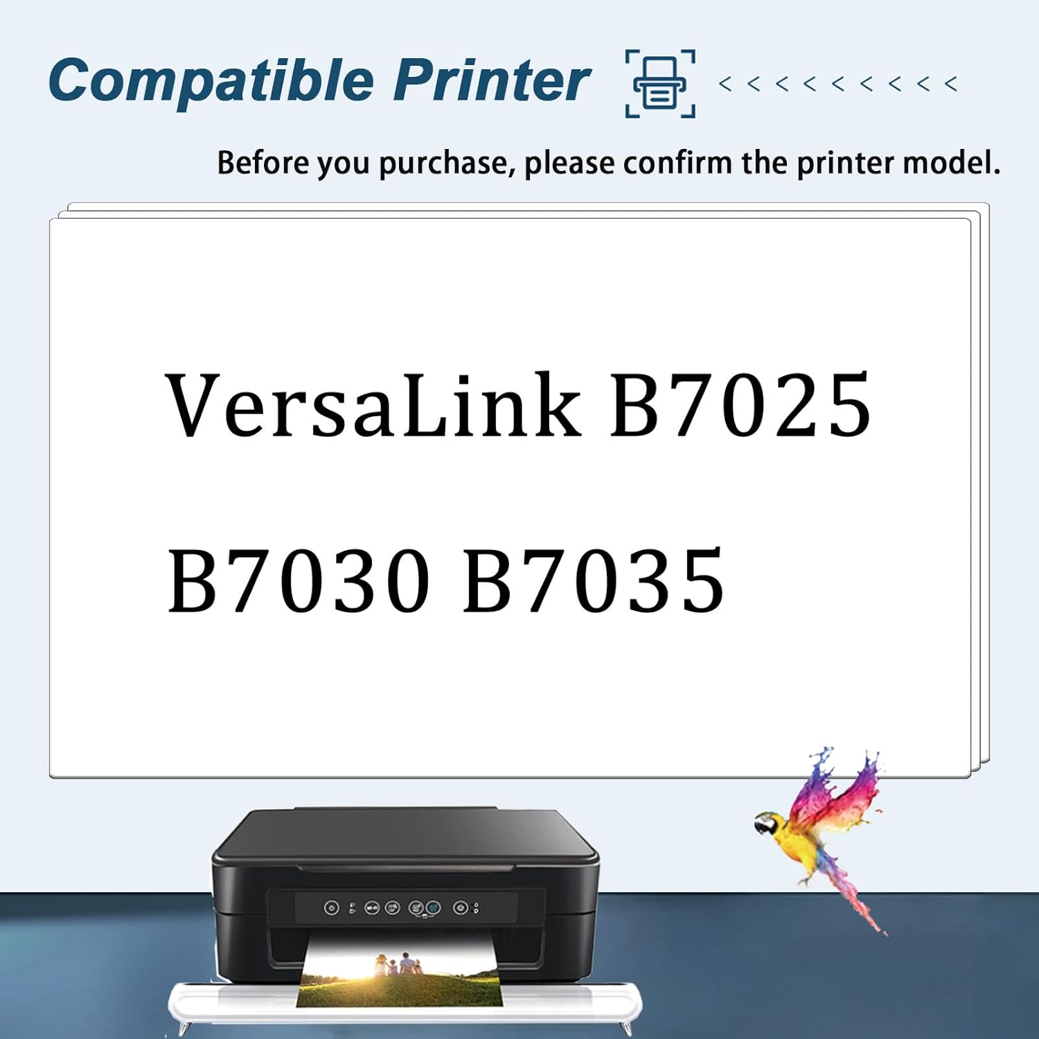 113R00779 Drum Unit | Compatible for Xerox VersaLink B7025 B7030 B7035 Copier Drum Cartridge (80000 Pages Yield) Black 3-pack