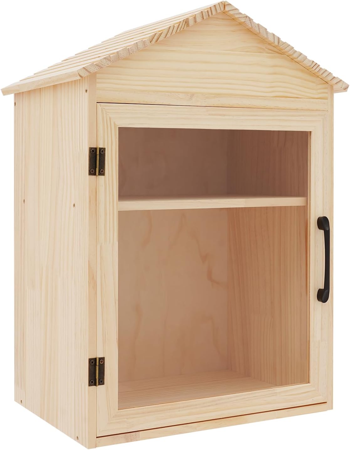Little Library Box Outdoor, Waterproof Book Exchange Cabinet- Solid Wood Community Sharing Box for Neighborhoods, Schools Reading & Sharing Books (15.74