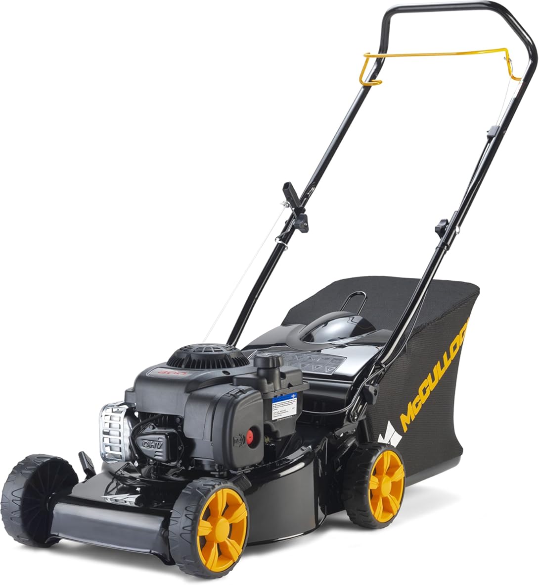 Mcculloch M40-125 Classic+ Petrol Push Collect B&S 125 cc Lawn Mower, 40 cm Cutting Width