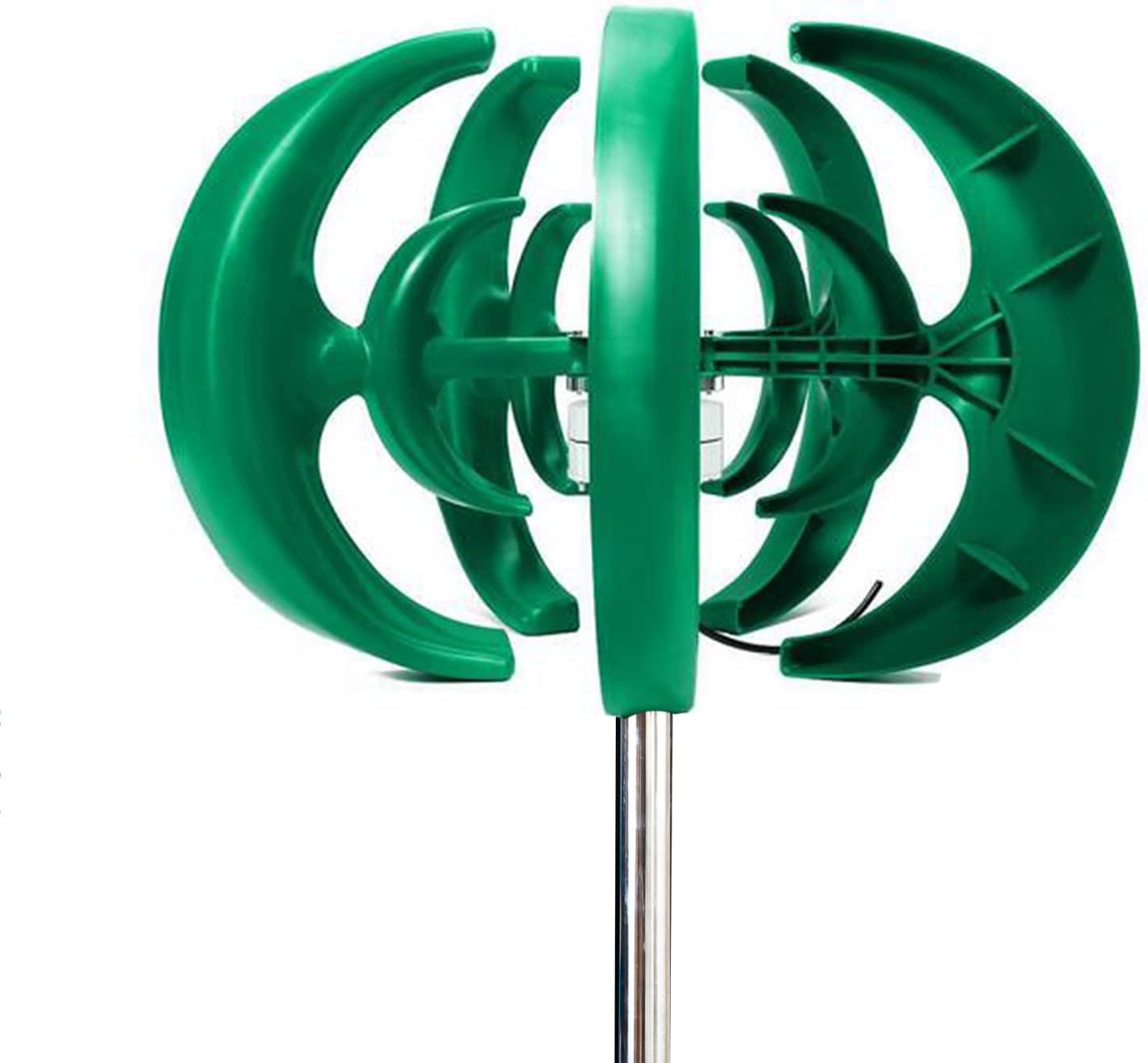 3000W Vertical Maglev Wind Turbine Generator, with Controller MPPT Forhome, Windmill Generator Suit for Hybrid Solar Wind System(12V/24V/48V)