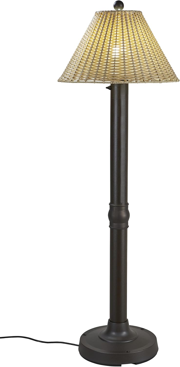 Patio Living Concepts 19207 Tahiti Outdoor Floor Lamp with 3