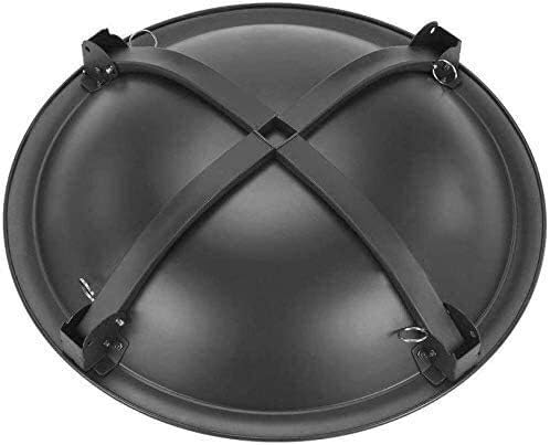 Fire Pits Outdoor Wood Burning Fire Pit Set, Wood Burning Pit - Includes Spark Screen Great for Outdoor and Patio Round Metal Firepit with Cover BBQ Cooking for Outside Camping Backyar