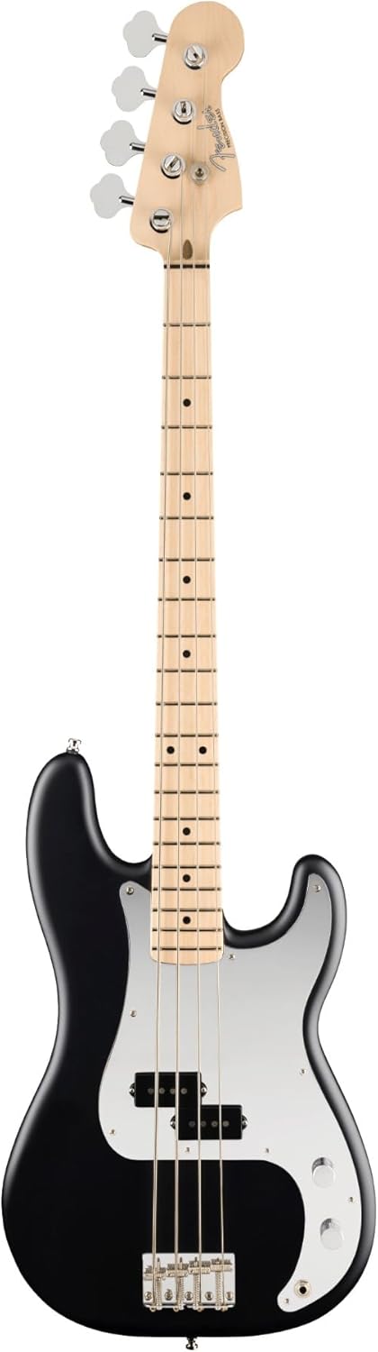 Fender Limited Edition 50th Anniversary Steve Harris Precision Bass Guitar with Maple Fingerboard (Satin Black)