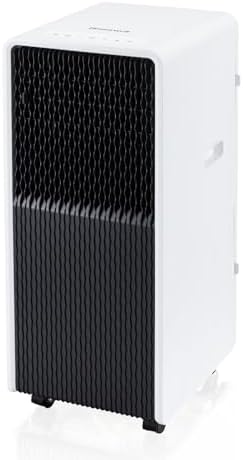 Honeywell 13,500 BTU Slim & Smart WiFi Portable AC with Fan, Dehumidifier, Alexa/Google Home Voice Control – Cools up to 660 Sq. Ft., HX4CESVWG0 (10,000 BTU SACC)