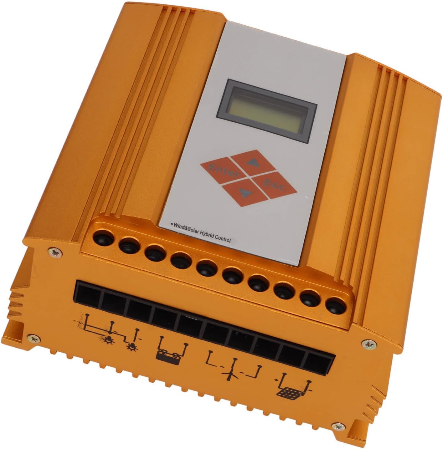 MPPT Wind Solar Hybrid Controller Efficient PWM Charging Control Unit for Outdoor Use 48V