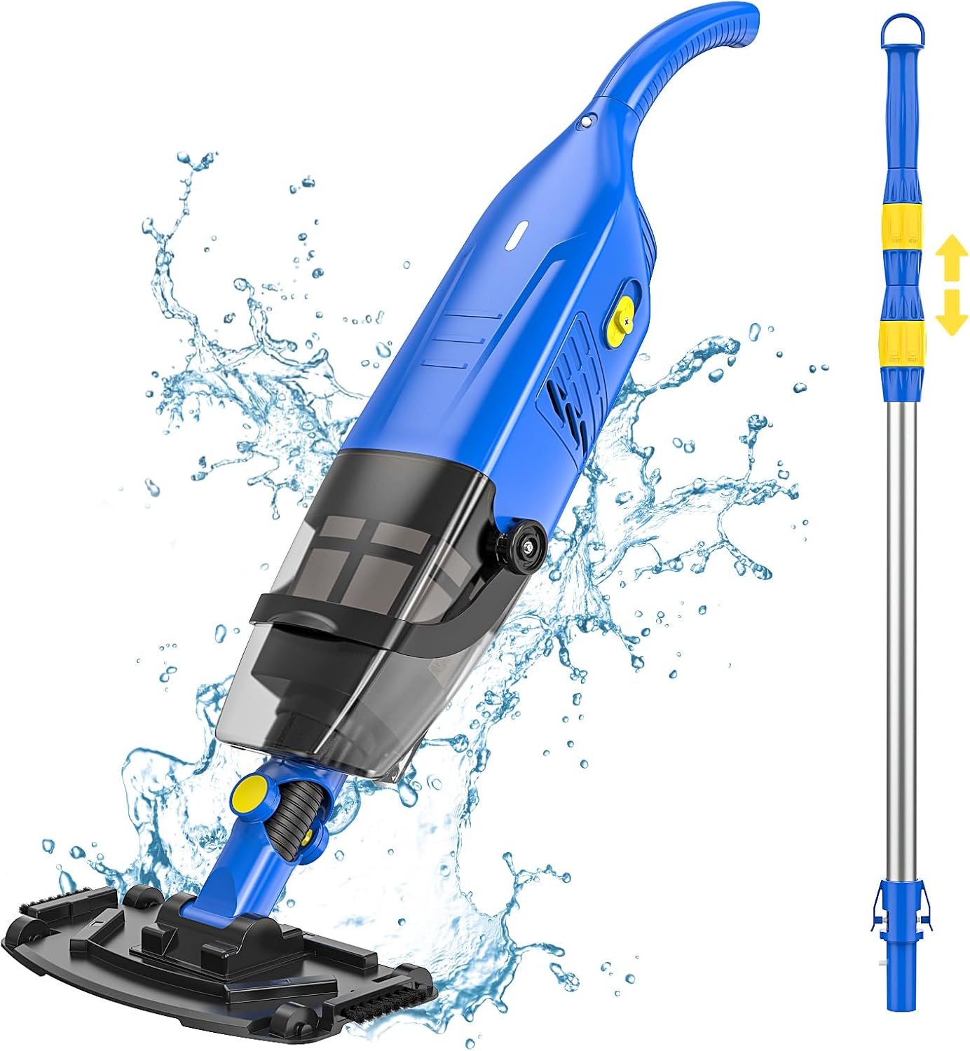 Handheld Pool Vacuum with 98