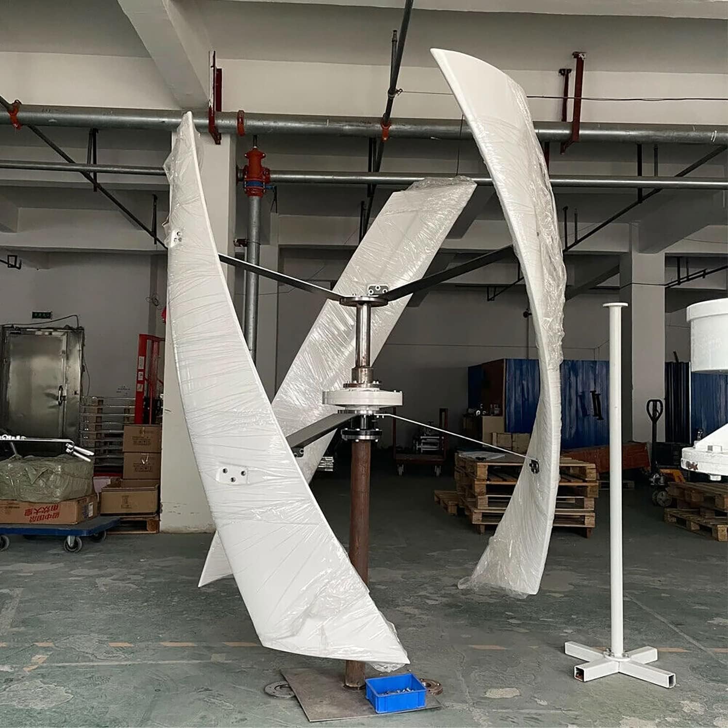8000W Maglev Generator Wind Turbine Generator 3 Blades Vertical Axis 8KW Wind Turbine Kits with Charge Controller Off Grid System for Home Industrial