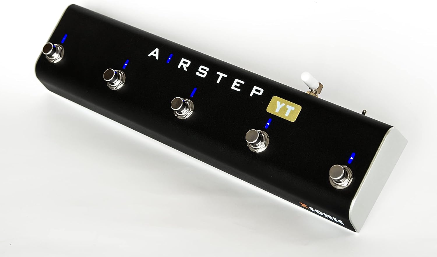 XSONIC Airstep YT Edition THR10II, THR30II Desktop Amp Foot Controller with 5 Footswitches, 3 Control Modes(Change Slots, Toggle Effects), 300H Playtime, Wirelessly Control Your THRII for Home and Gig