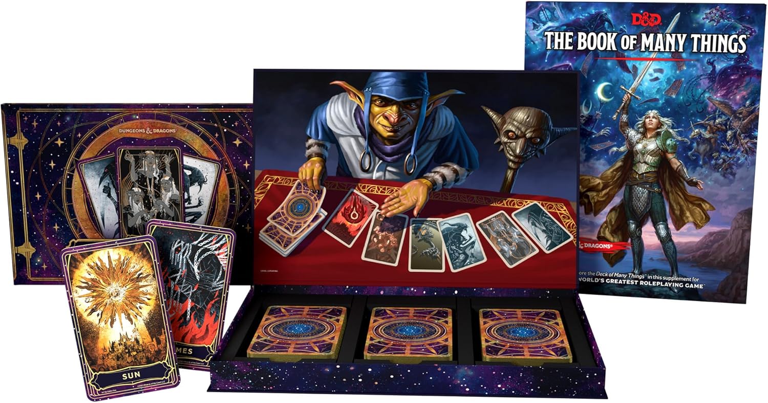 The Deck of Many Things - Includes The Book of Many Things