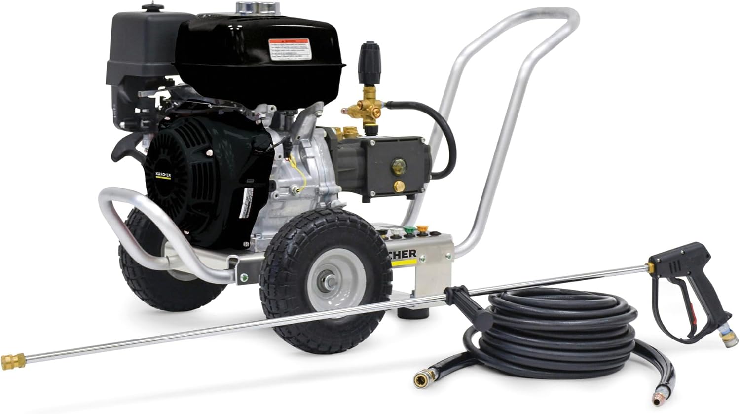 Kärcher - 4000 PSI Commercial Cold Water Gas Pressure Washer - Teton Series HD - Direct Drive - 4.0 GPM