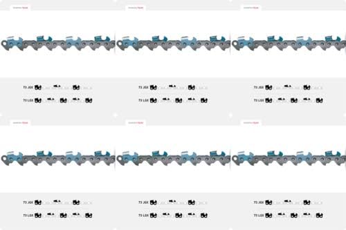 6 Pack Oregon 73JGX072G PowerCut™ Saw Chain 20