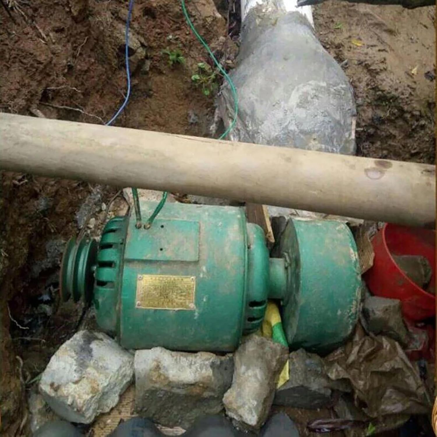 1KW to 5KW Dual Power Hydroelectric Generator Aluminum Alloy Water Turbine 1000W-5000W - For Off-Grid Home Use(5KW)