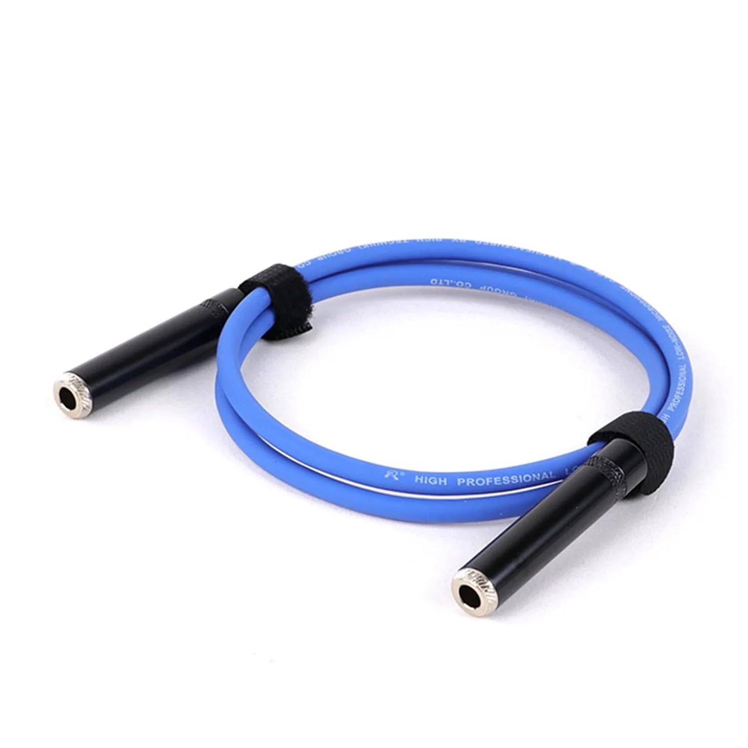 Guitar Audio Cable 1/4 Female to 1/4 Female Coupler,6.35mm Adapter Connector Extend 6.5 Stereo Cable Cord for Guitar Speaker Amplifier(Blue,10m)
