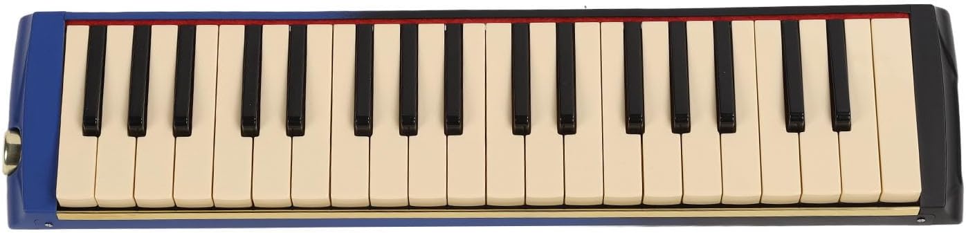 37 Key Melodica Instrument Piano, Professional Air Keyboard with Double Soft Tubes, 2pcs Mouthpiece, Carrying Bag, ABS Material for Beginners and Musicians, Ideal for Music Classro