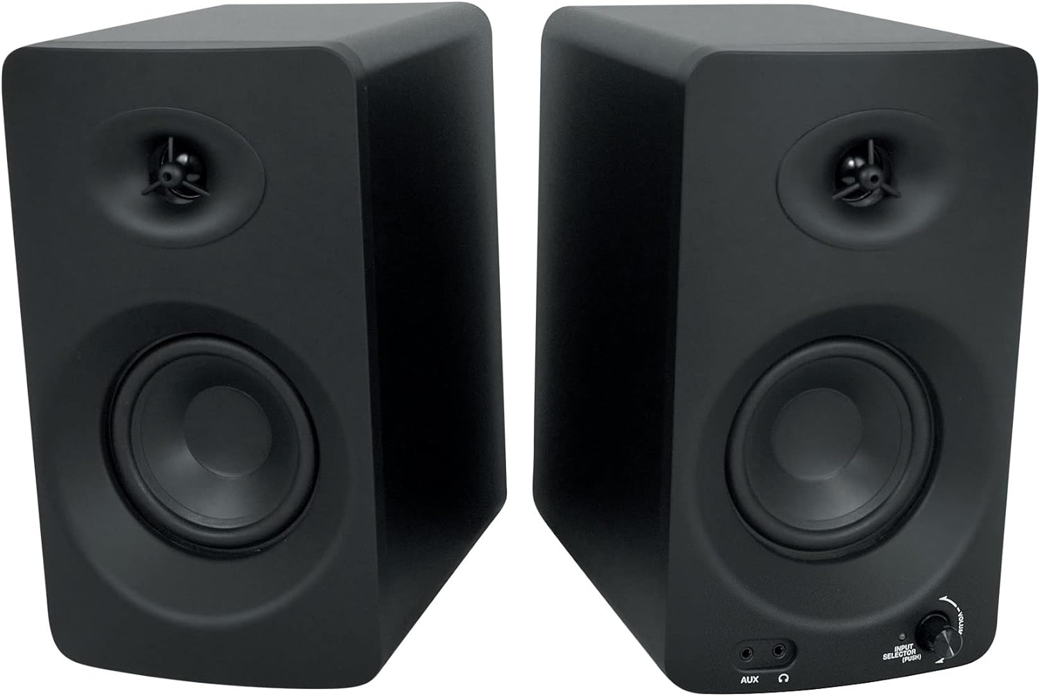 Rockville ASM4 Powered Studio Monitor Speaker Pair, 4