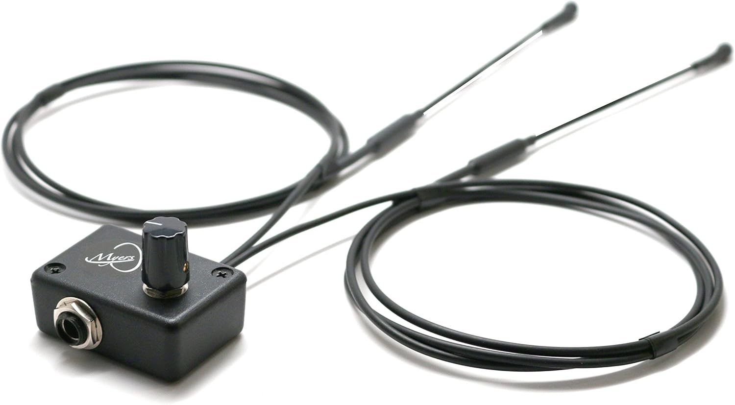 The Feather-2 120 Bass Accordion Pickup Bass and Treble Microphone System with 2 Flexible Micro-Goosenecks by Myers Pickups