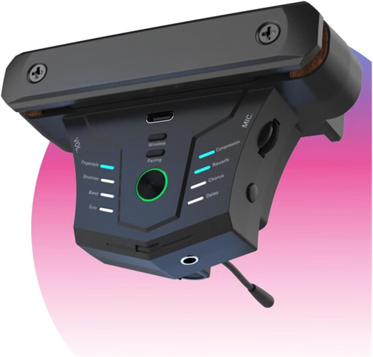 Professional Guitar Pickup Wireless Amplifier for Beginners