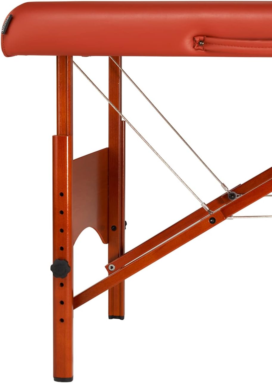 Master Massage Fairlane Sport Size Portable Massage Table, 28 Inch- Lightweight and Supportive- Bonus Accessories Included- Tattoo Bed, Lash Table