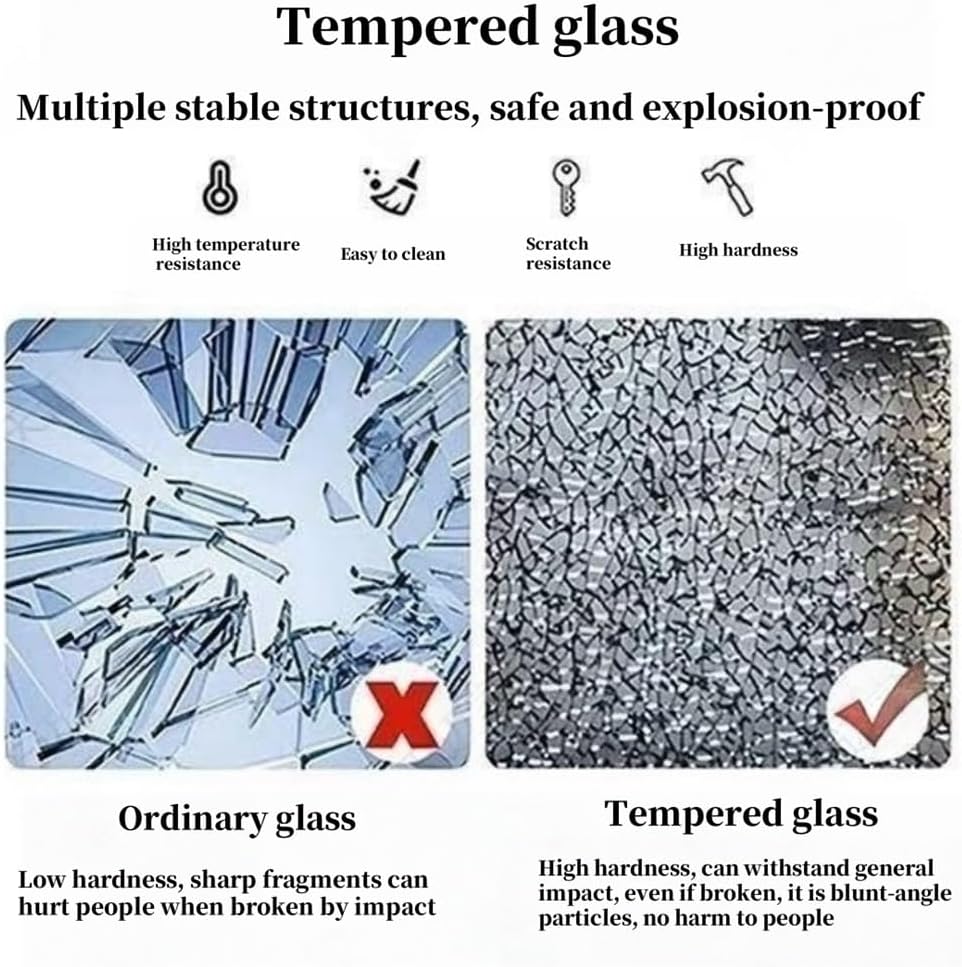 360° Rotatable Rectangular Metal Window, Recessed Casement Window with Tempered Glass & Handle for Garage, Bathroom, Office Use(Black,23.6x15.7in)