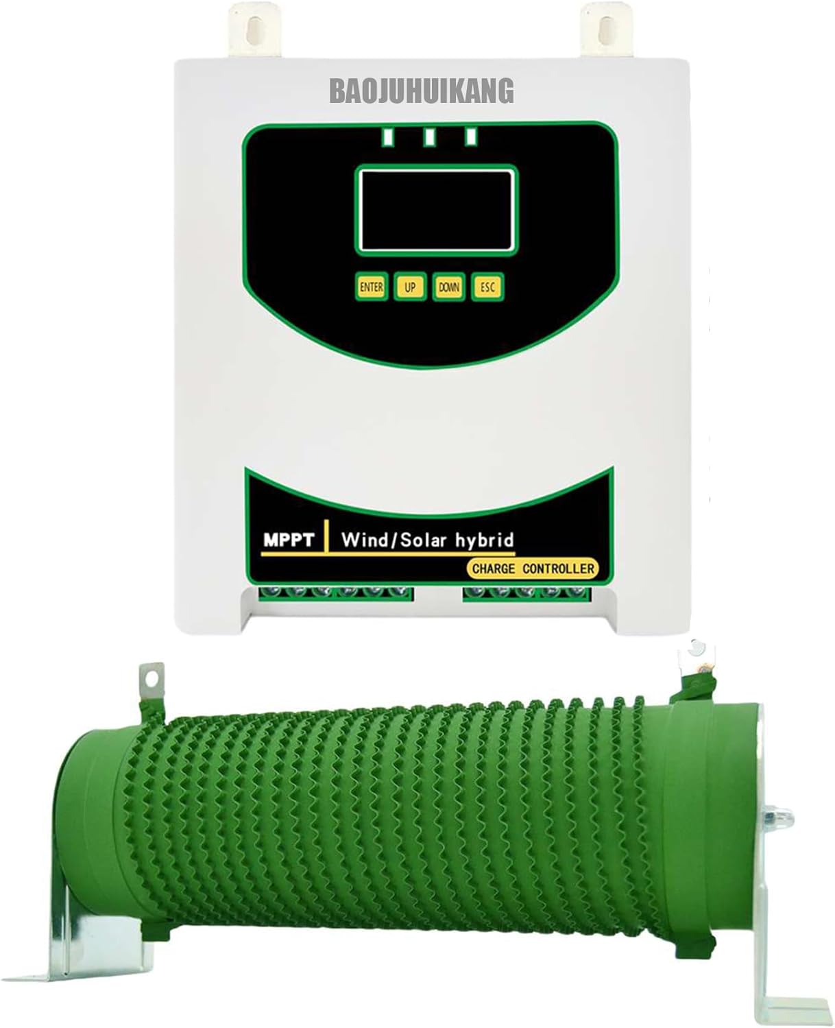 24V, 12000W Wind Solar Hybrid System MPPT Charge Controller with Dump Load Wind Turbine Generator Solar Panel 12V 24V Auto 48V Regulator 220V