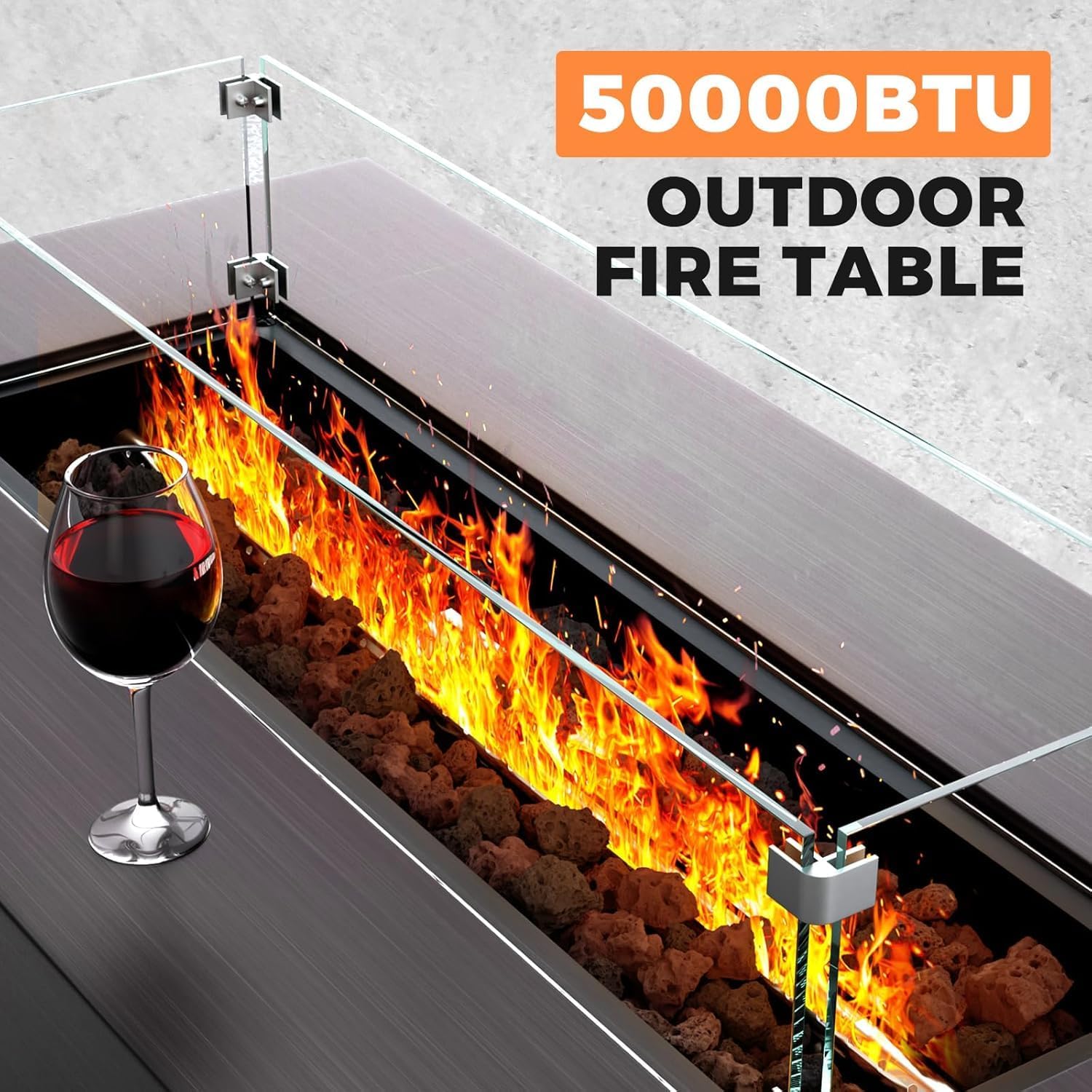 Fire Pit Table 50,000 BTU 42