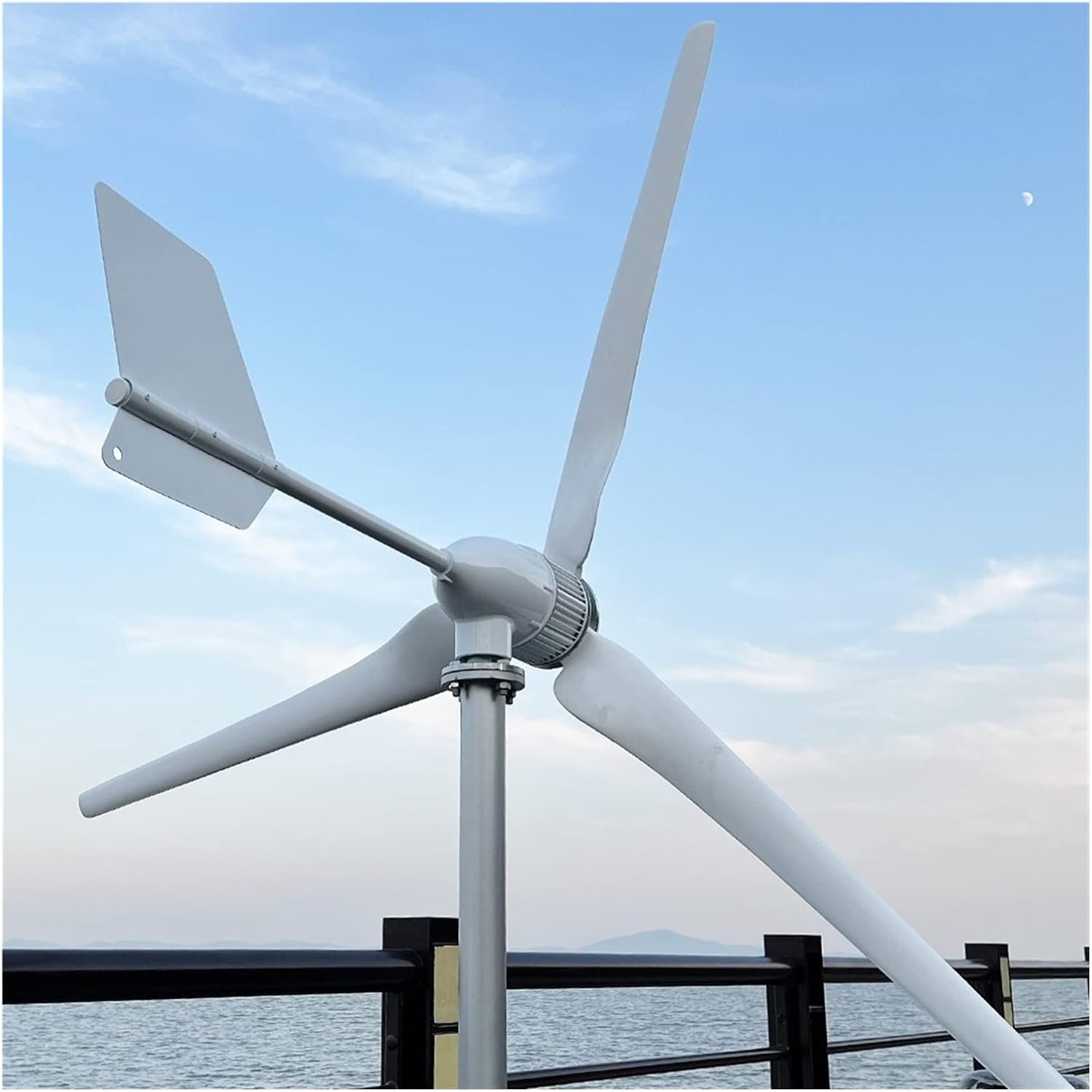 Wind Power Turbine Generator 2000W Wind Turbine Generator Complete Set 48V 96V Free Energy Generators Windmill With MPPT Controller Inverter (Color : 1, Size : 48V), 1005004793859216