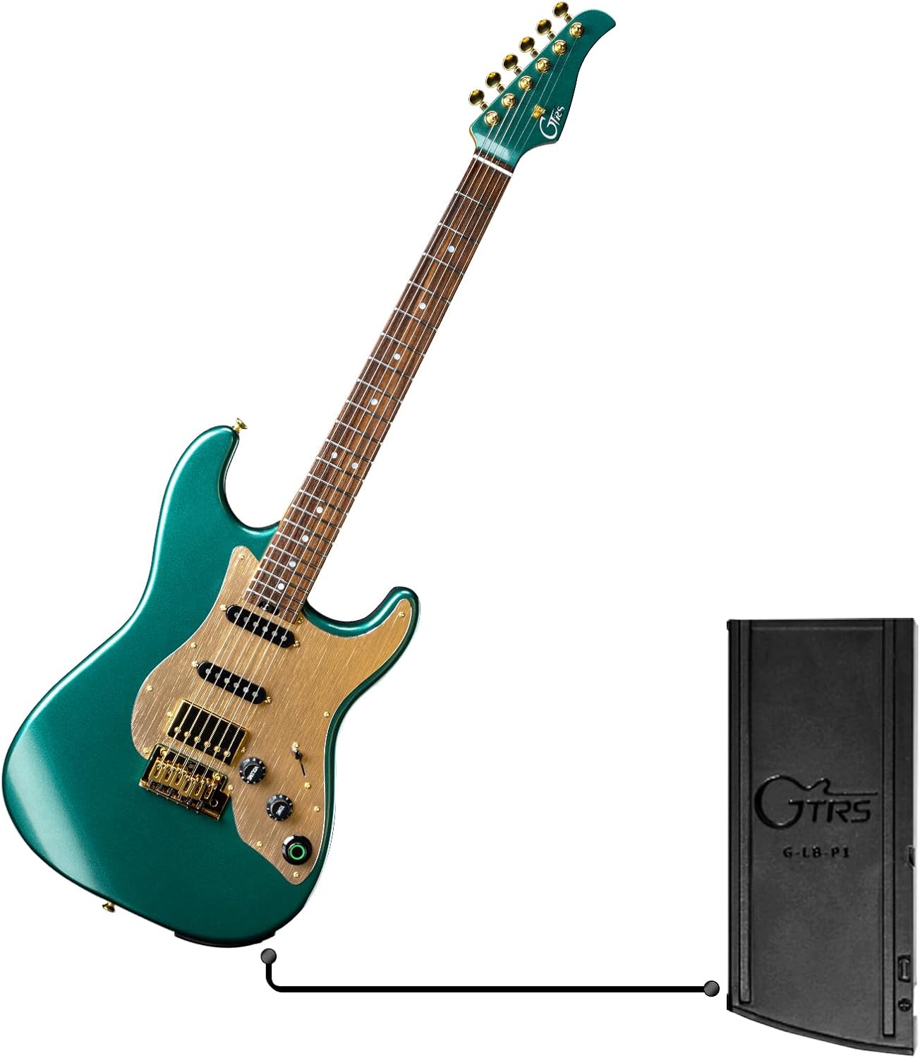 GTRS S900 Smart Electric Guitar With Effects And G-LB Replaceable Recharegeable Battery