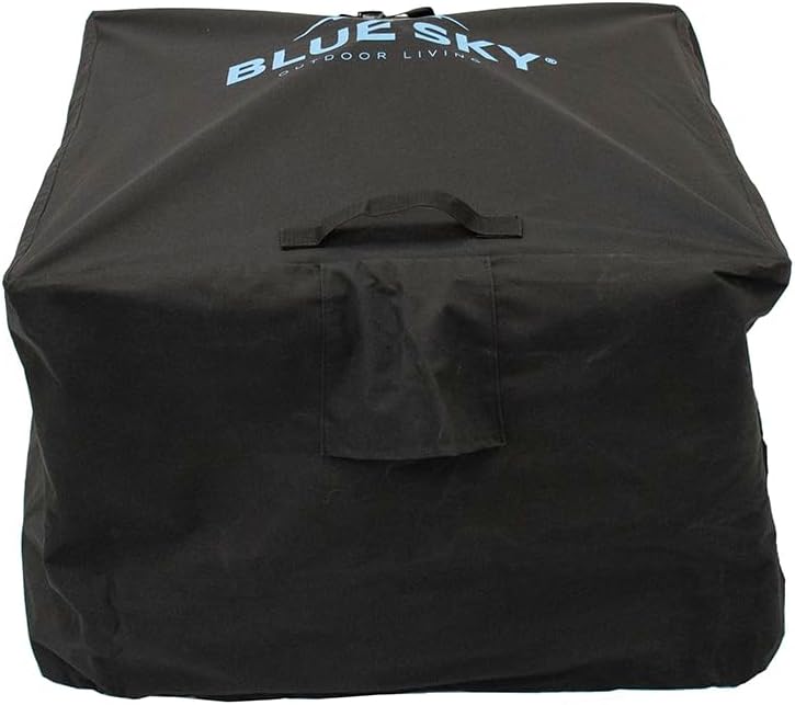 Blue Sky Outdooor Living Fire Pit - 22.00 x 16.00 Square Peak Bundle with Cover, Tumbler, Roasting Sticks & Lift-Out Ash Catch