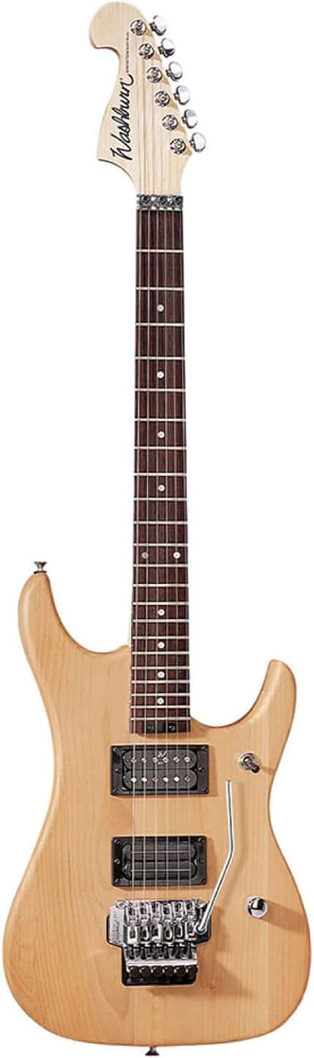 Washburn Nuno Bettencourt 6 String Solid-Body Electric Guitar, Right, Natural Matte (N2NMK-D)