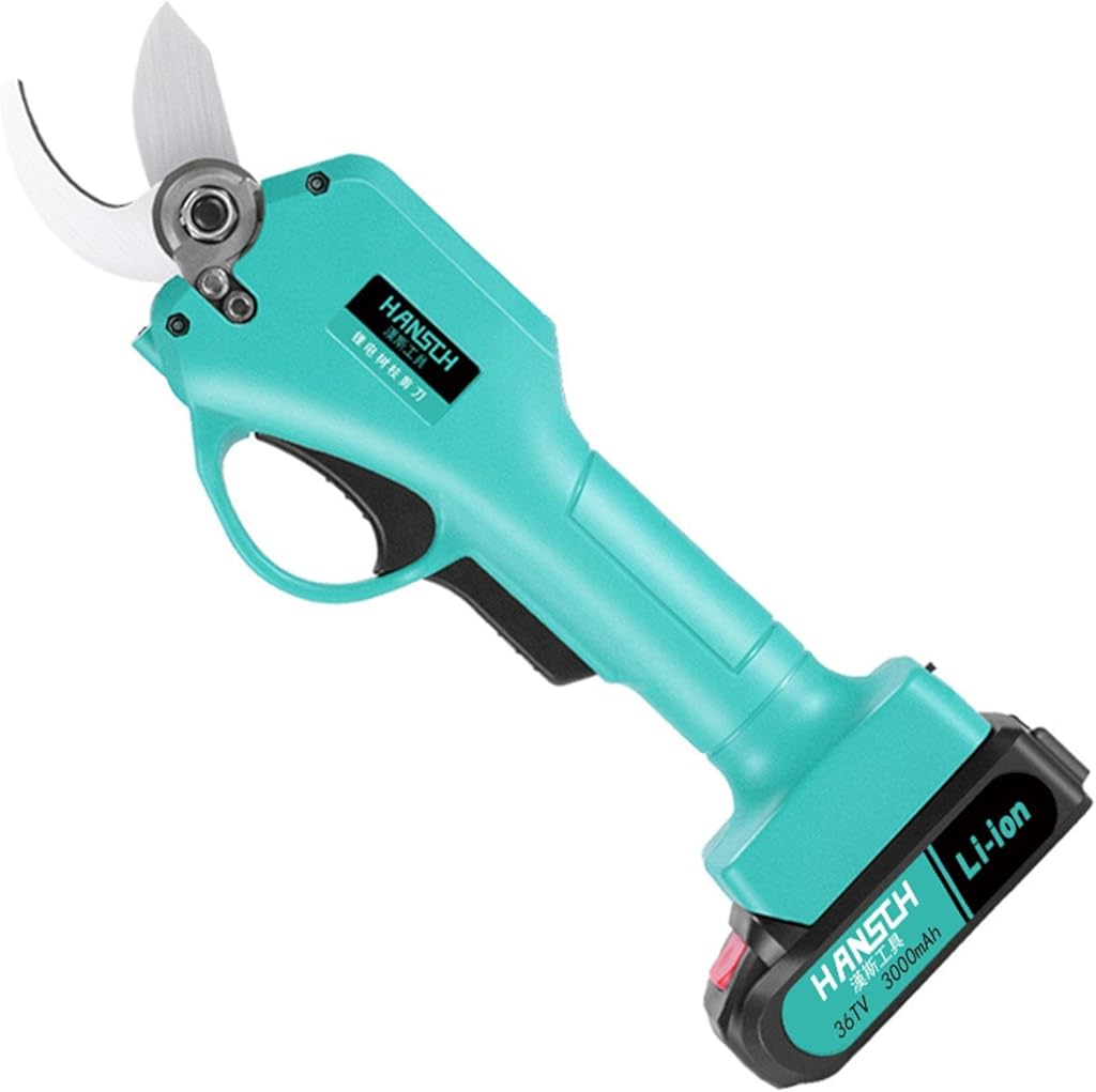 Professional Electric Pruning Shears Rechargeable Electric Pruning Scissors 30mm Cutting Diameter Silent Cordless Pruning Shears Garden Pruner Secateu