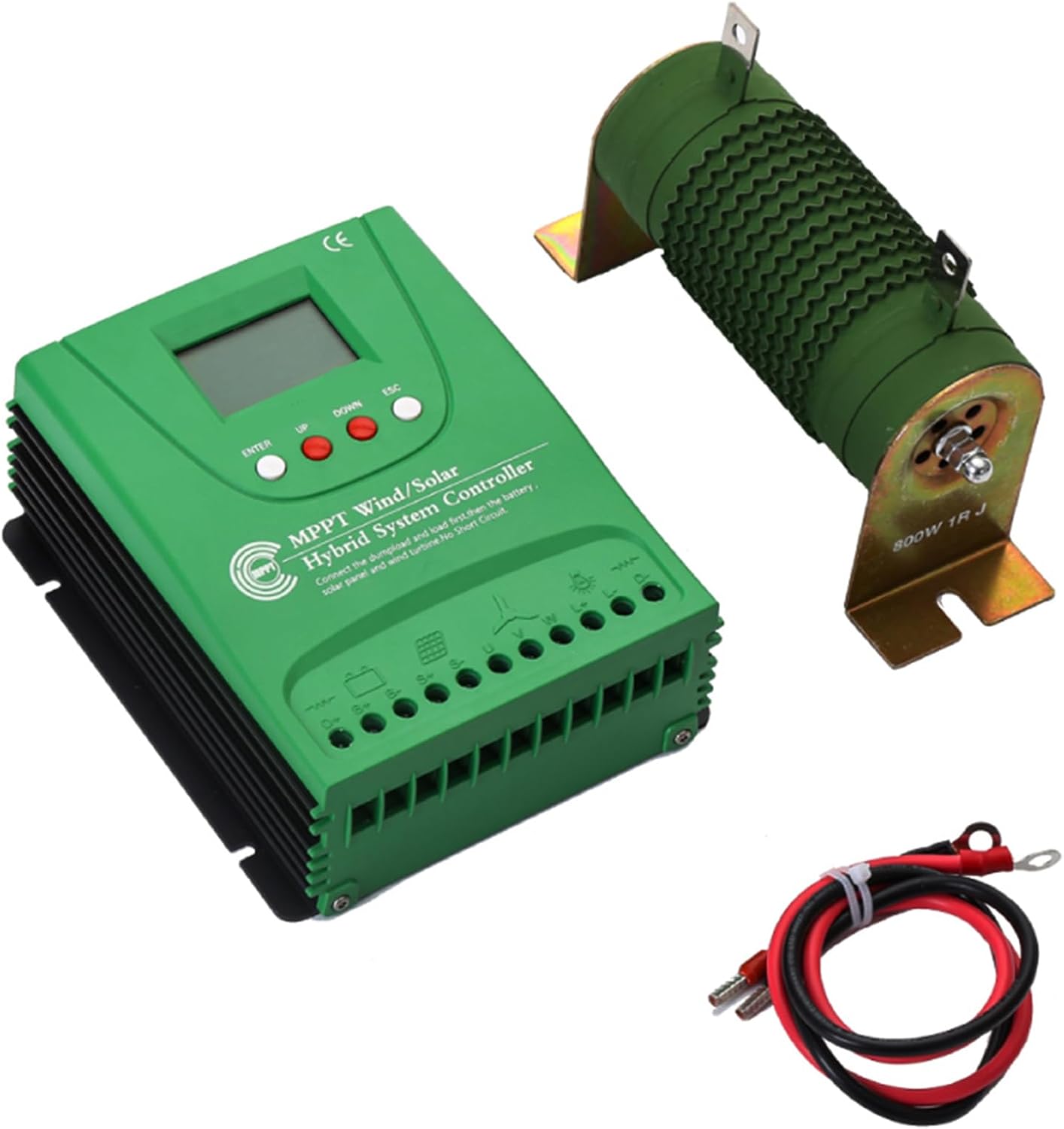 48v, 3000W Solar & Wind Hybrid System Double MPPT Charge Controller 12V 24V 48V Auto Regulator Home Use Wind Turbine Generator