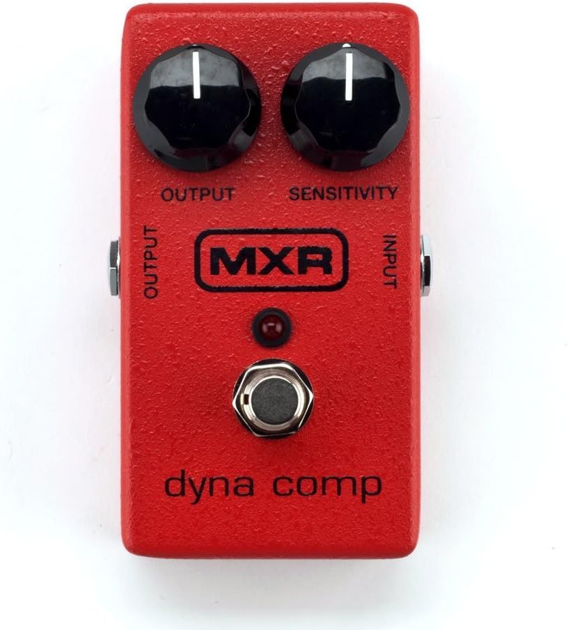 MXR M102 Dyna Comp Compressor Pedal Bundle with 9V Power Supply